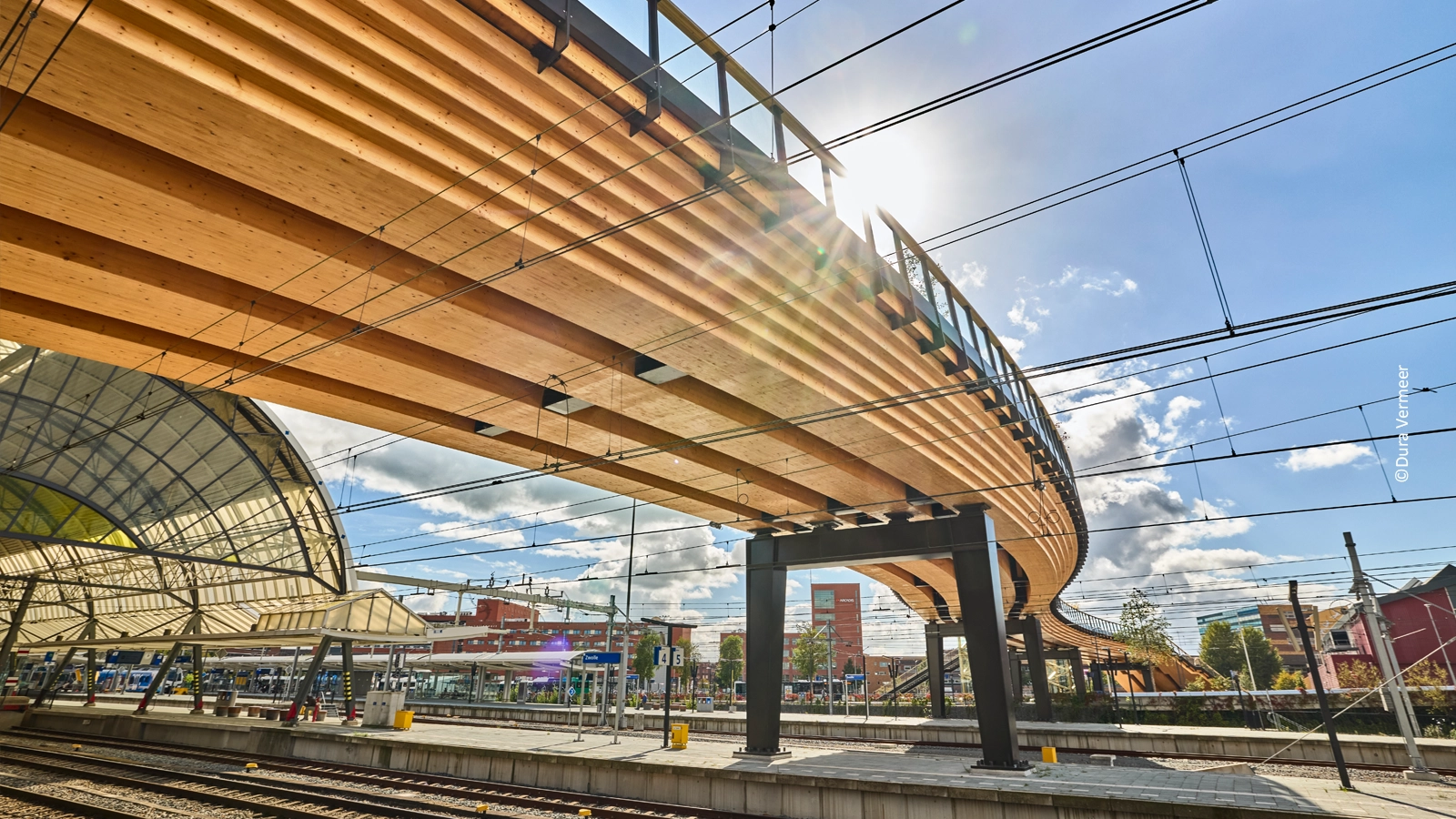 Station bridge in Zwolle, NL - Miebach engineering office